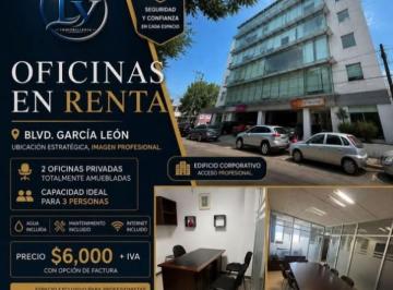 Oficina , Morelia · Oficina en Bulevar Garcia de Leon Cerca de Telmex Elevador Amueblada 2 Espacios Compartida