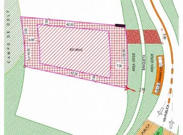 Terreno / Lote , Mérida · Terreno en Venta en El Yucatan Country Club, Vista Al Campo de Golf