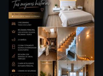 Casa de 3 habitaciones, Morelia · Casa en Venta en Fracc. Privado, Miralta. Acceso por Av Amalia Solórzano