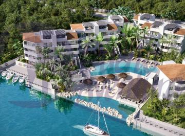 Departamento · 138m² · 2 Recámaras · 1 Estacionamiento · Vive Donde Empieza La Aventura. Condo 2 Recs. con Vista a Los Canales en La Exclusiva Puerto Aventur