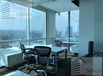 Oficina · 206m² · 6 Estacionamientos · Oficina en Renta - Torre Esmeralda III Piso 11 - 205 m²