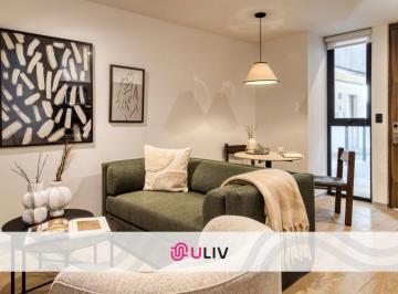 Departamento de 1 habitación, Cuauhtémoc · Departamento 100% Amueblado 1 Recámara con Servicios Incluidos Sin Aval– Roma Condesa