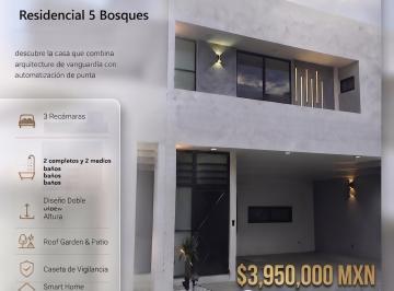 Casa de 3 habitaciones, Tehuacán · Casa Nueva en Tehuacán 5 Bosques
