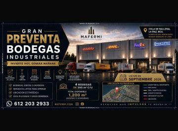 Bodega comercial , La Paz · Preventa Bodegas Industriales Excelente Ubicación Frente a Carretera.