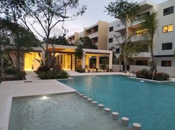 Departamento de 3 habitaciones, Solidaridad · Departamento en Renta en Selvanova Coto 11, Playa del Carmen