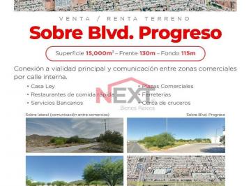 Foto principal · Terreno en Renta Sobre Blvd. Progreso