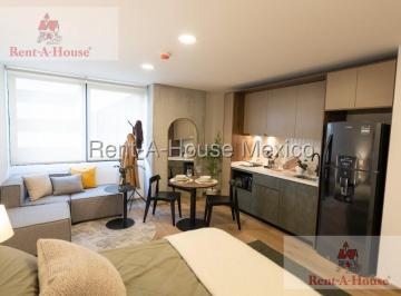Departamento · 31m² · Departamento Tipo Loft en Renta en San Rafael 26 - 2739.