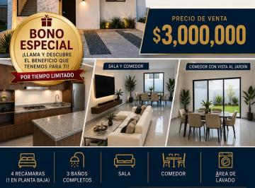 Casa de 4 habitaciones, Querétaro · Estrena Residencia en San Isidro Juriquilla