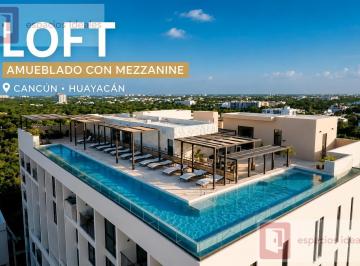 Departamento · 99m² · 1 Recámara · 1 Estacionamiento · Loft Venta Cancún Huayacan