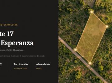 Terreno / Lote , Colón · Terreno Campestre en Galeras, Colon, Queretaro