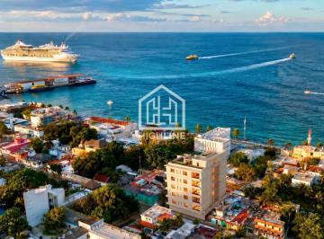 Departamento · 51m² · 1 Recámara · 1 Estacionamiento · Departamento en Venta en Cozumel, Gym, 1 Habitación, Rooftop con Vista Al Mar