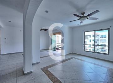 Departamento · 203m² · 3 Recámaras · 2 Estacionamientos · Departamento en Renta en Cancún en Residencial Mediterraneé con Terraza y 3 Recámaras