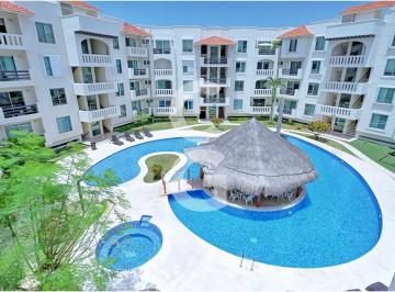 Departamento · 203m² · 3 Recámaras · 2 Estacionamientos · Departamento en Renta en Cancún en Residencial Mediterraneé con Terraza y 3 Recámaras