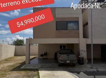 Casa de 3 habitaciones, Apodaca · Venta Casa Terreno Excedente Gevora Residencial (Apodaca Nl)