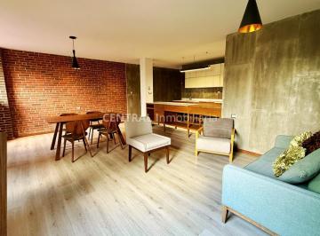 Sala · Departamento Amueblado en Renta | Zerezotla, San Pedro Cholula