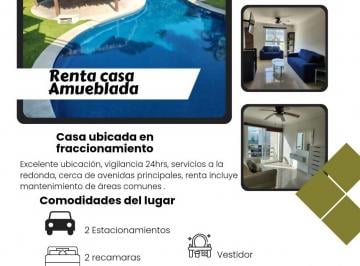 Casa de 2 habitaciones, Yautepec · Hermosa Casa en Renta Totalmente Amueblada