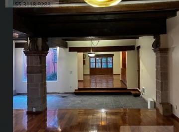 Casa · 436m² · 5 Recámaras · 4 Estacionamientos · Residencia en Renta en San Ángel Inn (Con Uso de Suelo - Oficinas)