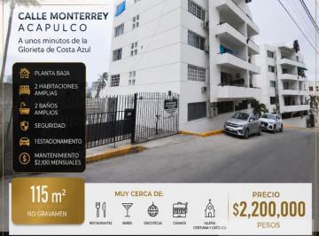 Departamento · 115m² · 2 Recámaras · 1 Estacionamiento · Departamento en Fraccionamiento Club Deportivo