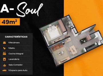 Departamento de 1 habitación, Zapopan · Departamento en Venta en Artpark El Vigia