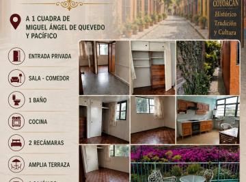 Departamento de 2 habitaciones, Coyoacán · Departamento en Coyoacán