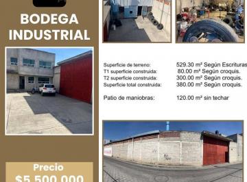 Nave industrial , Amozoc · Nave Industrial de 529 m² en Venta en San Lorenzo, Chachapa, Amozoc, Puebla.