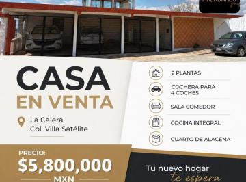 Casa de 5 habitaciones, Puebla · Casa de 409 m² con 5 Recámaras en Venta en Villa Satélite La Calera