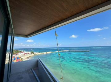 Departamento · 93m² · 2 Recámaras · 2 Estacionamientos · Puerto Morelos Frente Al Mar, 2 Recámaras, La Mejor Vista!