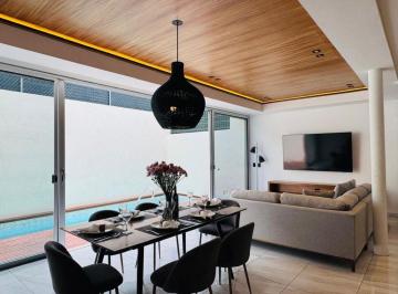 Casa de 4 habitaciones, Benito Juárez · Casa Amueblada en Renta con Alberca Privada – Residencial Aqua