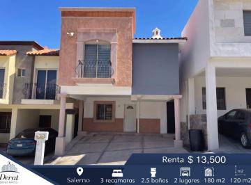 Casa de 3 habitaciones, Chihuahua · Casa en Renta con Excelente Ubicación Provincia Salerno