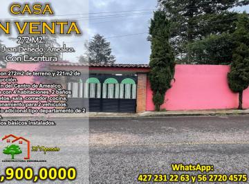 Casa de 4 habitaciones, Amealco de Bonfil · Casa en Venta con 4 Recámaras y Departamento Independiente en Amealco