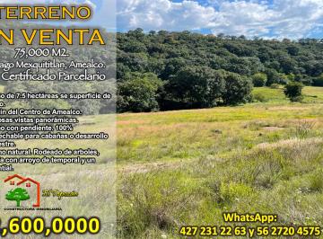 Terreno / Lote , Amealco de Bonfil · Terreno de 7.5 Hectáreas en Venta en Santiago Mexquititlán, Amealco