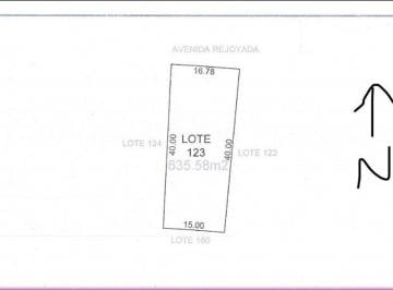 Terreno / Lote · 635m² · Terreno Residencial en Venta en La Rejoyada Residencial
