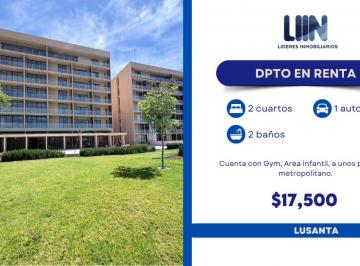 Departamento de 2 habitaciones, León · Departamento en Renta Lusanta - a un Lado de El Molino Residencial