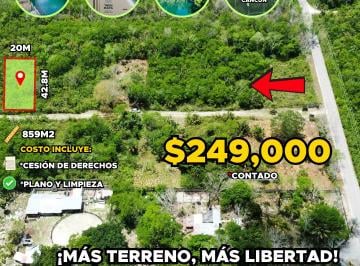 Terreno / Lote , Puerto Morelos · Tu Refugio en La Naturaleza