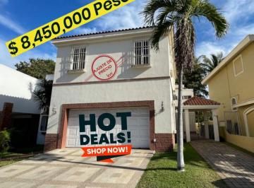 Casa de 3 habitaciones, Mazatlán · Casa en Venta con Campo de Golf en El Cid