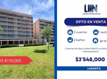Departamento de 2 habitaciones, León · Departamento en Venta - Lusanta Frente Al Parque Metropolitano