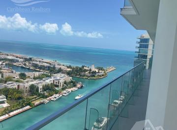 Departamento · 372m² · 4 Recámaras · 2 Estacionamientos · Departamento en Venta en Sls Marina Beach Puerto Cancun