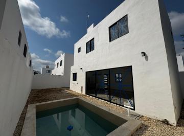 Casa en condominio de 1 habitación, Progreso · Casa Nueva con Alberca Privada en Pedregales de Misnebalam, Yucatán