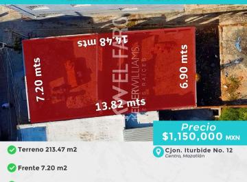 Terreno / Lote , Mazatlán · Terreno en Venta en Centro de Mazatlán