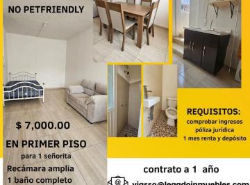 Casa · 25m² · 1 Recámara · L066rc Recámara en Renta en Valle Verde, Monterrey, Nl