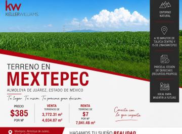 N/A · Terreno en Venta | Frente a Carretera Toluca–yebucibi