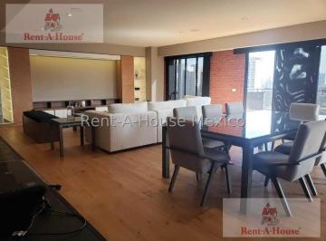 Departamento · 236m² · 3 Recámaras · 2 Estacionamientos · Departamento en Renta en Hacienda de Las Palmas, Huixquilucan Jl 26 - 2707.