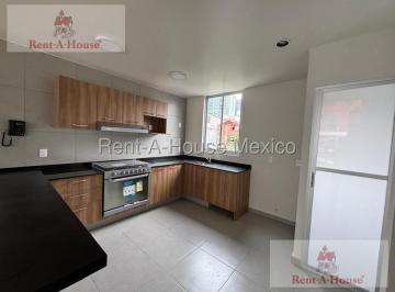 Departamento · 133m² · 3 Recámaras · 2 Estacionamientos · Departamento en Renta en Lomas del Chamizal, Cuajimalpa de Morelos Jl 27 - 64.