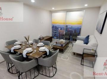 Departamento · 63m² · 2 Recámaras · 1 Estacionamiento · Departamento en Venta en Cuauhtémoc, Santa Maria La Ribera Mp 26 - 172