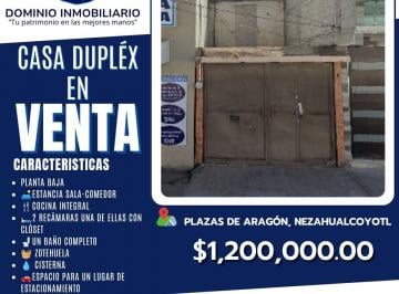 Dúplex de 2 habitaciones, Nezahualcóyotl · Dominio Inmobiliario Propone en Venta Casa Duplex en Plazas de Aragon, Nezahualcóyotl