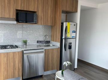 Departamento de 1 habitación, Cuajimalpa de Morelos · Loft Amueblado Inmediato a Santa Fe - Recámara Abierta