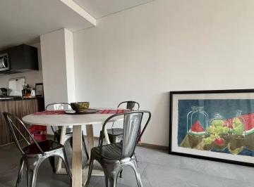 Departamento · 70m² · 1 Recámara · 1 Estacionamiento · Departamento Amueblado con Balcón y Roof Garden en Guadalupe Inn Álvaro Obregón, Cdmx