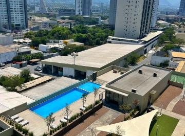 Departamento · 110m² · 2 Recámaras · 2 Estacionamientos · Departamento en Renta en Torre Parc Santa Maria Amueblado
