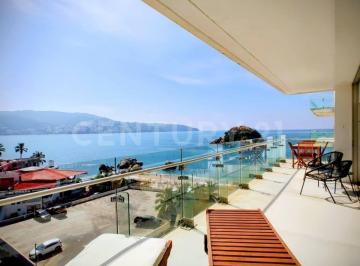 Departamento · 204m² · 3 Recámaras · Departamento en Venta en Condominio Las Palmas, Acapulco, Playa