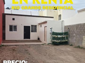 Casa · 1 Recámara · 1 Estacionamiento · Casa en Renta en Rio Grande Residencial